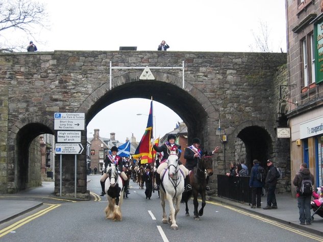 The Berwick-Upon-Tweed Riding Of The Bounds held at the beginning of May each year. Oil Mill Lane holiday cottage. Your ideal self catering accomodation in Berwick-Upon-Tweed.